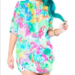Iron Fist My Little Pony Blouse XL